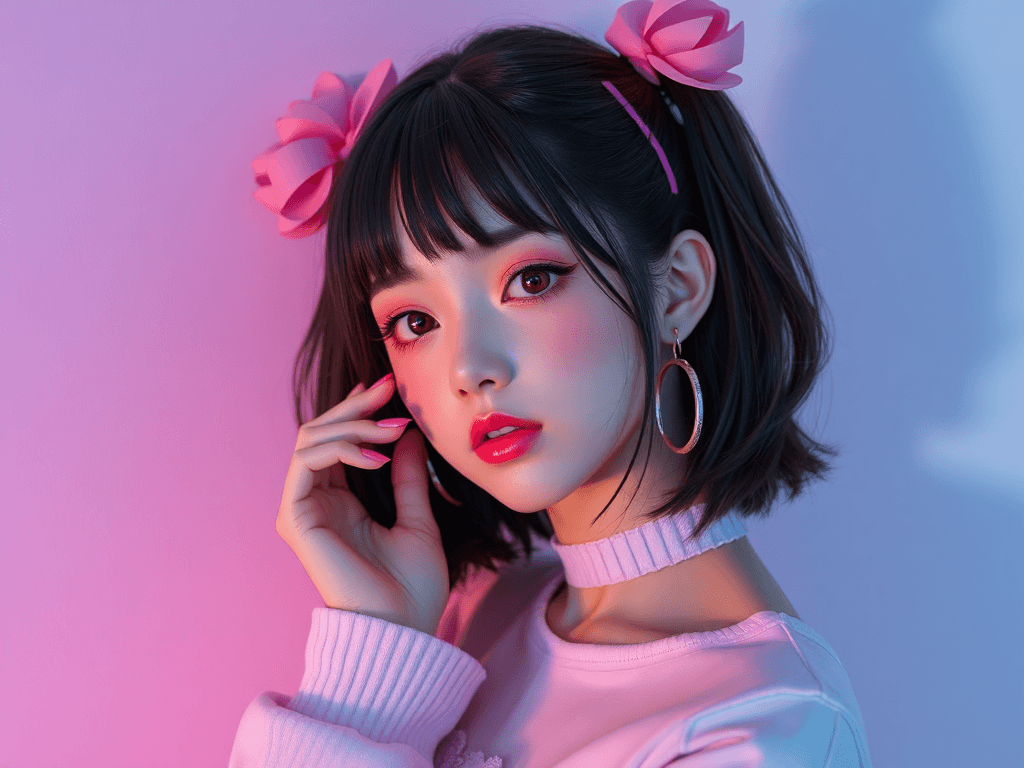 Display image for Aesthetic girl pfp