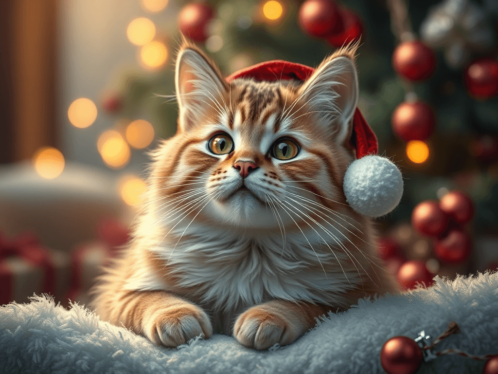 Display image for Christmas cat pfp