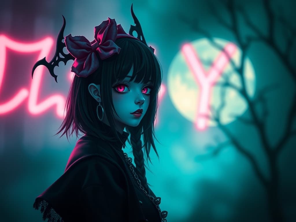 Display image for Goth girl pfp